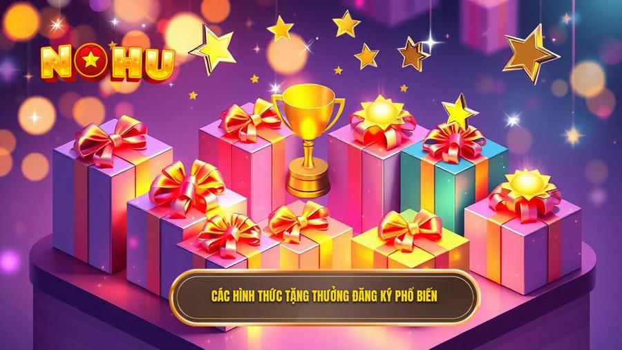 Các hình thức tặng thưởng đăng ký phổ biến