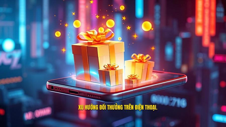 1. Xu hướng đổi thưởng trên điện thoại.