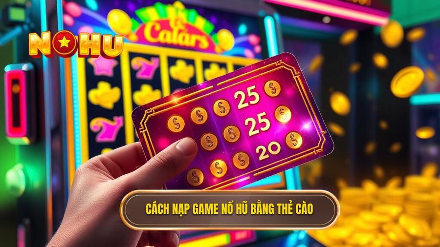 Hướng dẫn chi tiết cách nạp và chơi game nổ hũ bằng thẻ cào